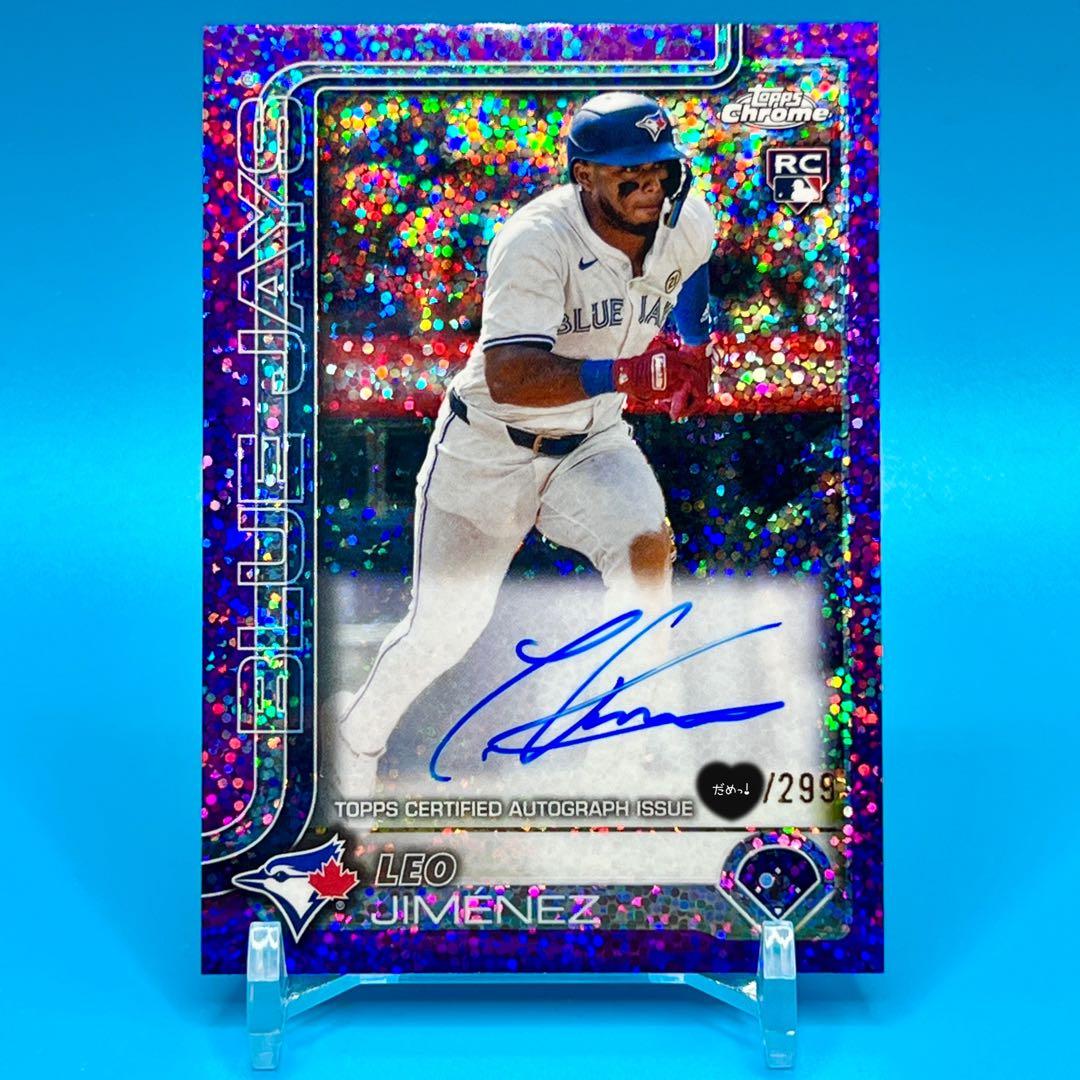 TOPPS LEO JIMÉNEZ レオ・ヒメネス RC 直筆サイン 299シリ - メルカリ