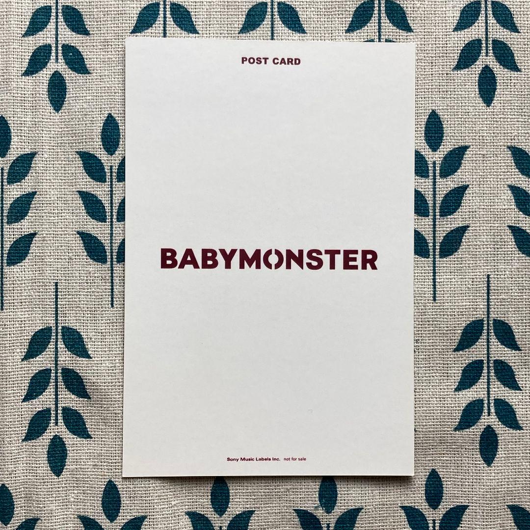 アサ BABYMONSTER ベビモン B賞 5/11 ポストカード - メルカリ