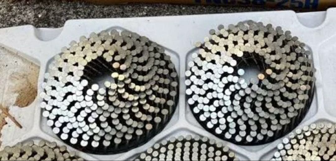 タチカワ　ワイヤー連結(斜め)【コンクリート釘】TNC38-25H (10巻)