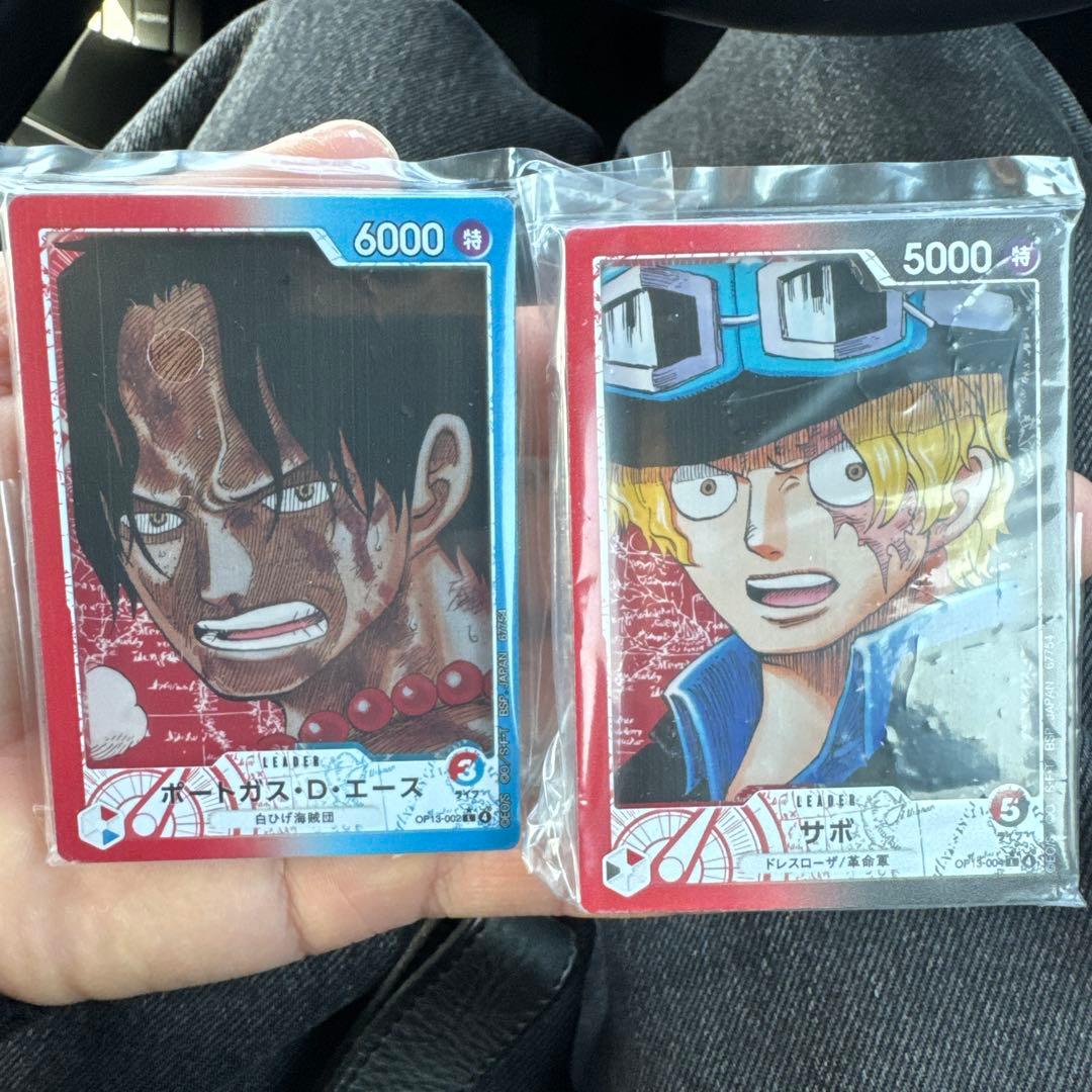 ワンピースカードゲーム一番くじ G賞カードデザインアクリルスタンド