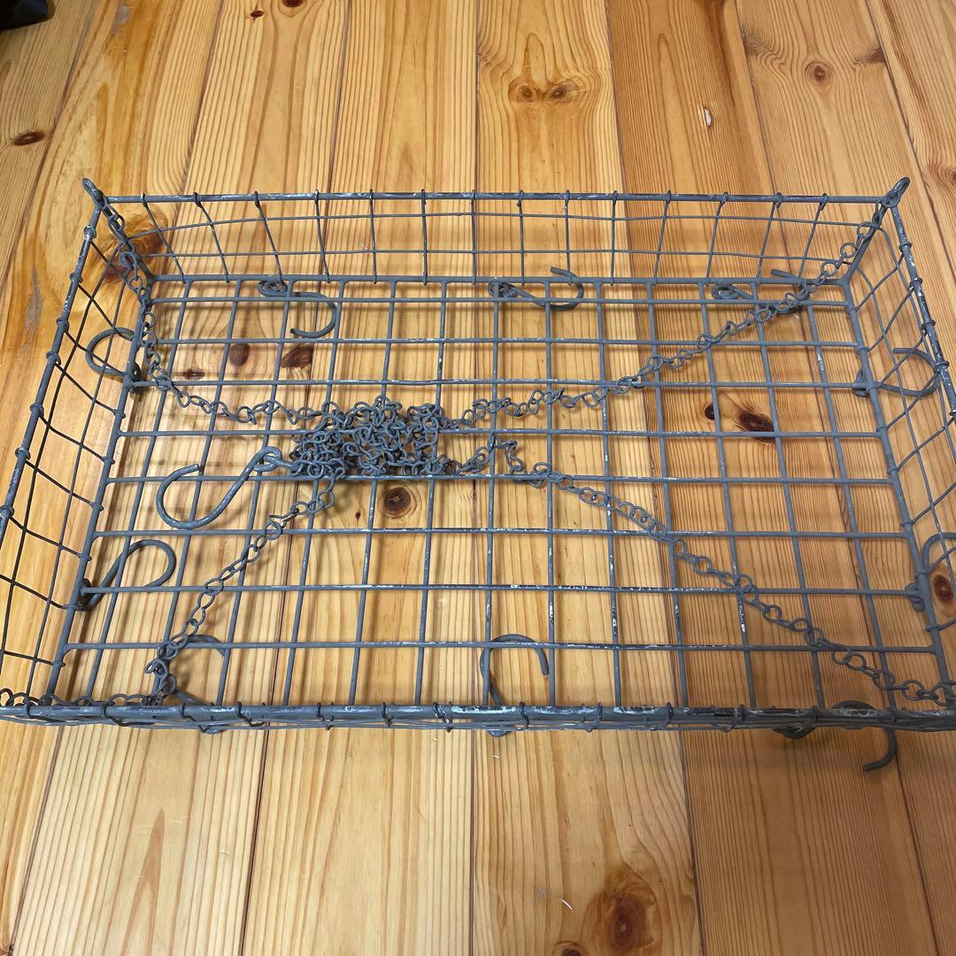 アイアン　ハンギング　かご　吊り下げ