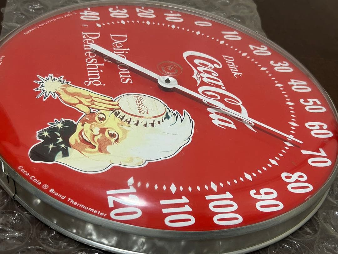 ヴィンテージ コカ・コーラ 温度計 サーモメイター
