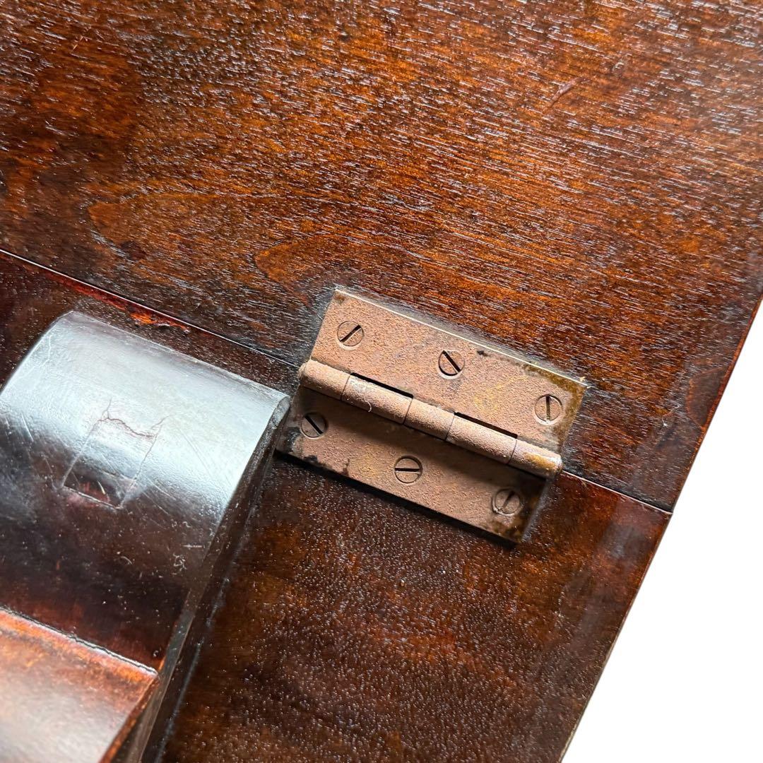 HR843 松本民芸家具　ミズメザクラ無垢　「28型」バタフライ　刻印有