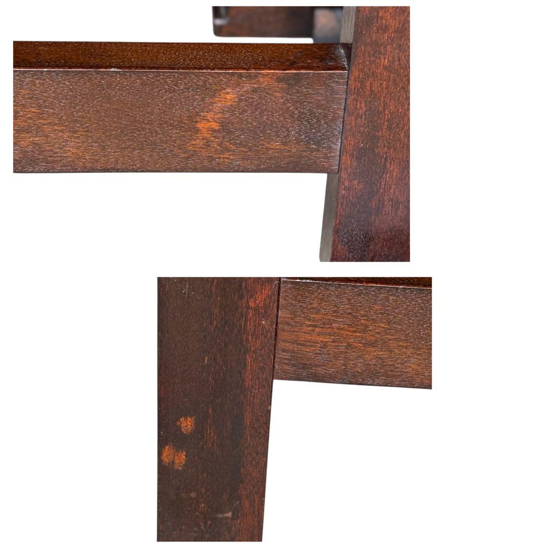 HR843 松本民芸家具　ミズメザクラ無垢　「28型」バタフライ　刻印有