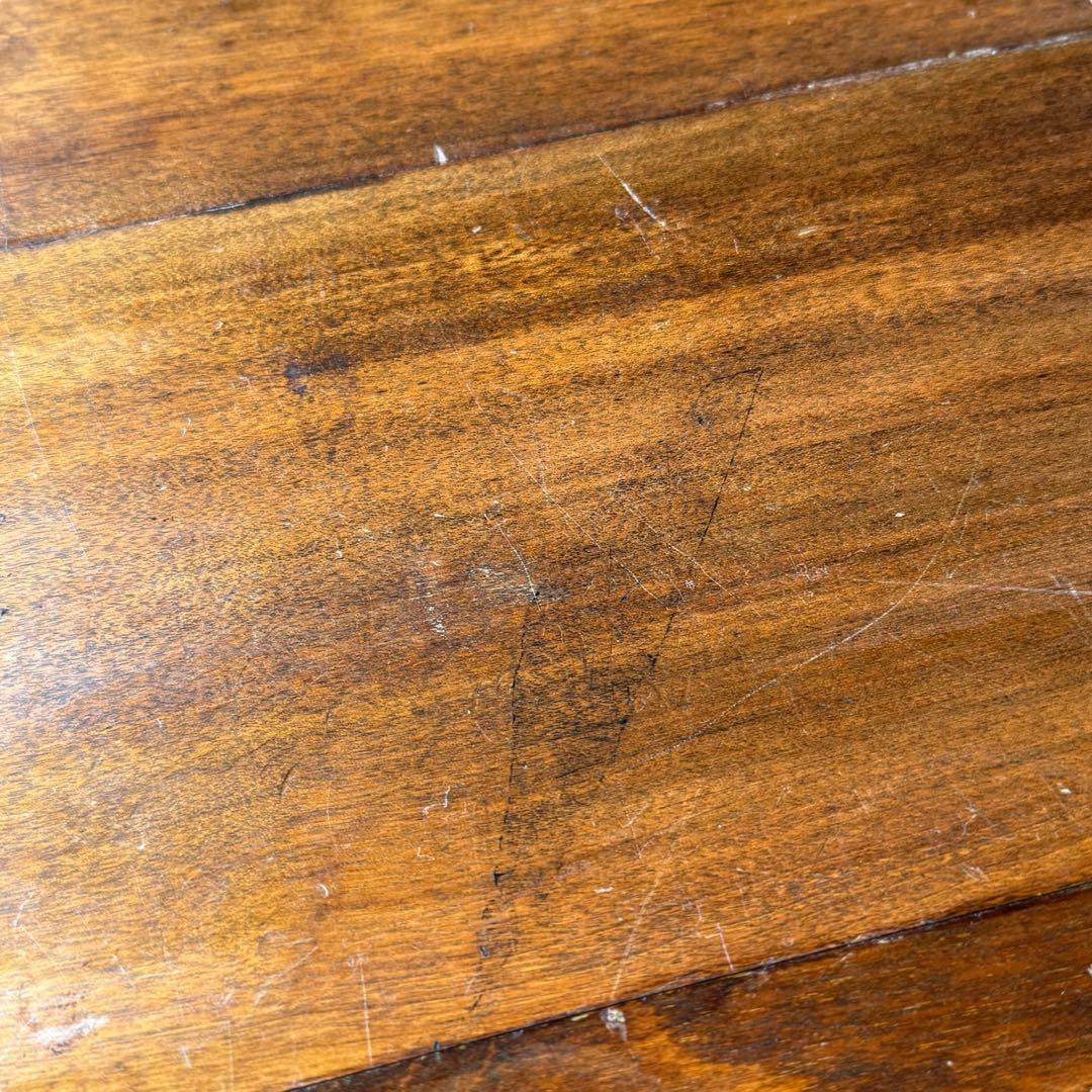 HR843 松本民芸家具　ミズメザクラ無垢　「28型」バタフライ　刻印有