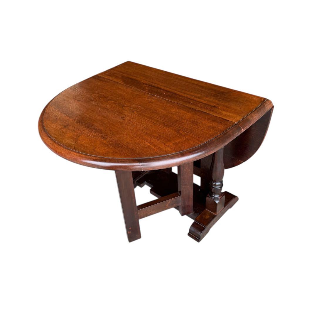 HR843 松本民芸家具　ミズメザクラ無垢　「28型」バタフライ　刻印有