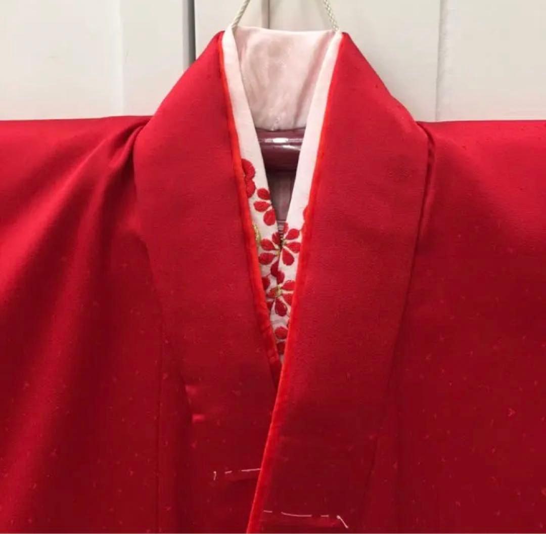 ❪5813❫ ♥ 七五三 三歳 女の子 正絹 日本製 ♥