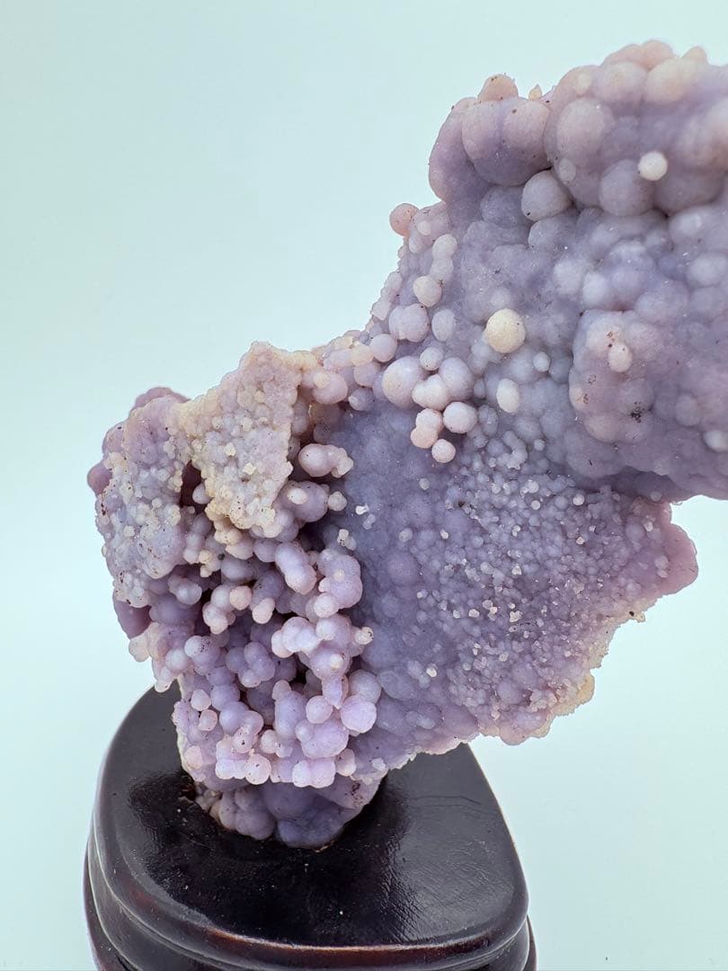 ✨希少一点物✨大型グレープアゲート原石｜玄関浄化・空間磁場・ラベンダー波動置物