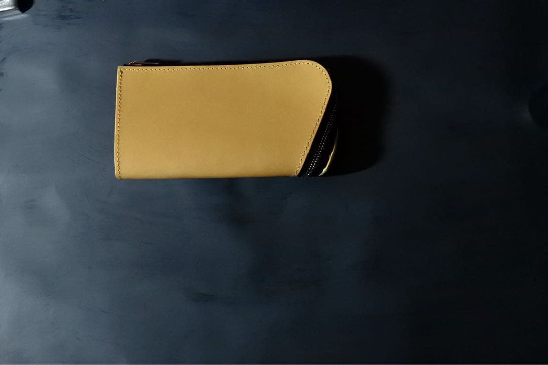 [オリジナル]J1 Zip wallet 長財布　イエロー