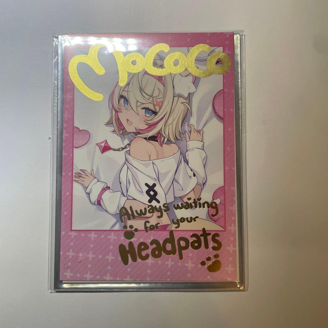 フワワ アビスガード 誕生日2025 箔押しサイン チェキ風ブロマイド 美