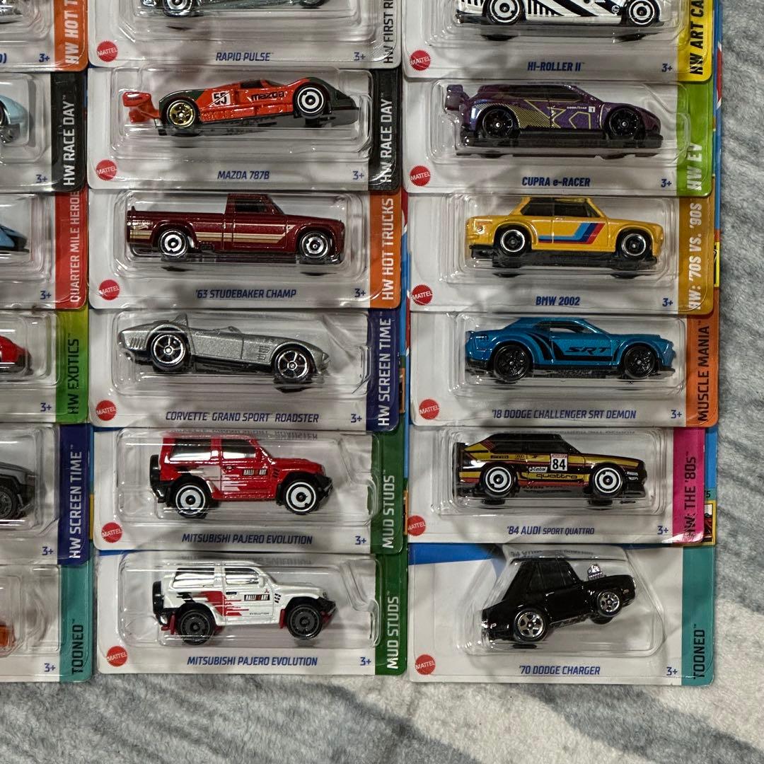 ホットウィール ベーシック 36台セット⑧ フェラーリ スープラ等