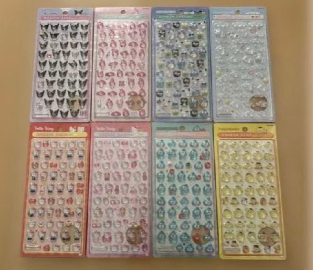 サンリオ　ボンボンドロップシールmini 完売必至】サンリオから登場の『ボンボンドロップシールmini』。レジン