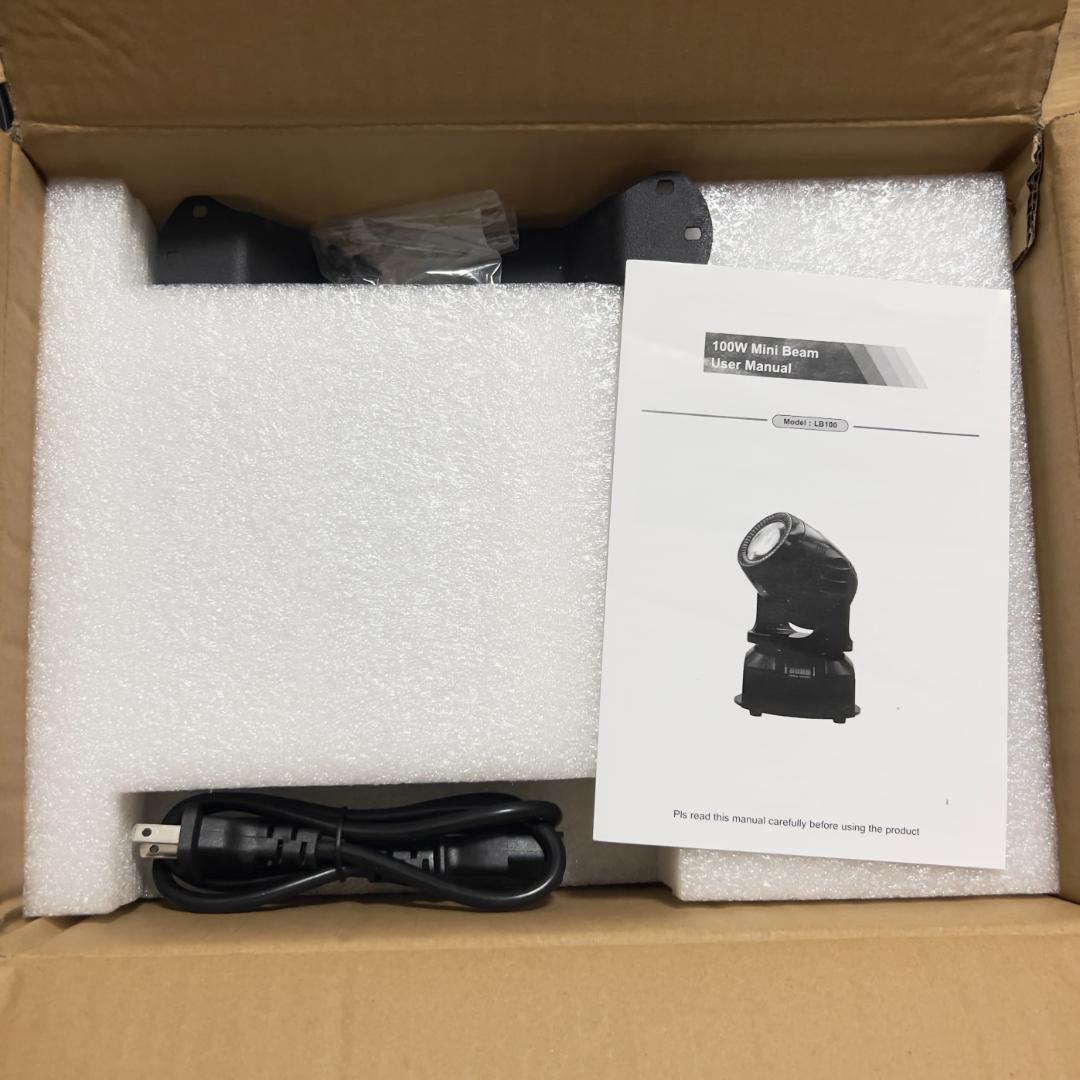 BETOPPERミニムービングヘッドDJライト　LB100