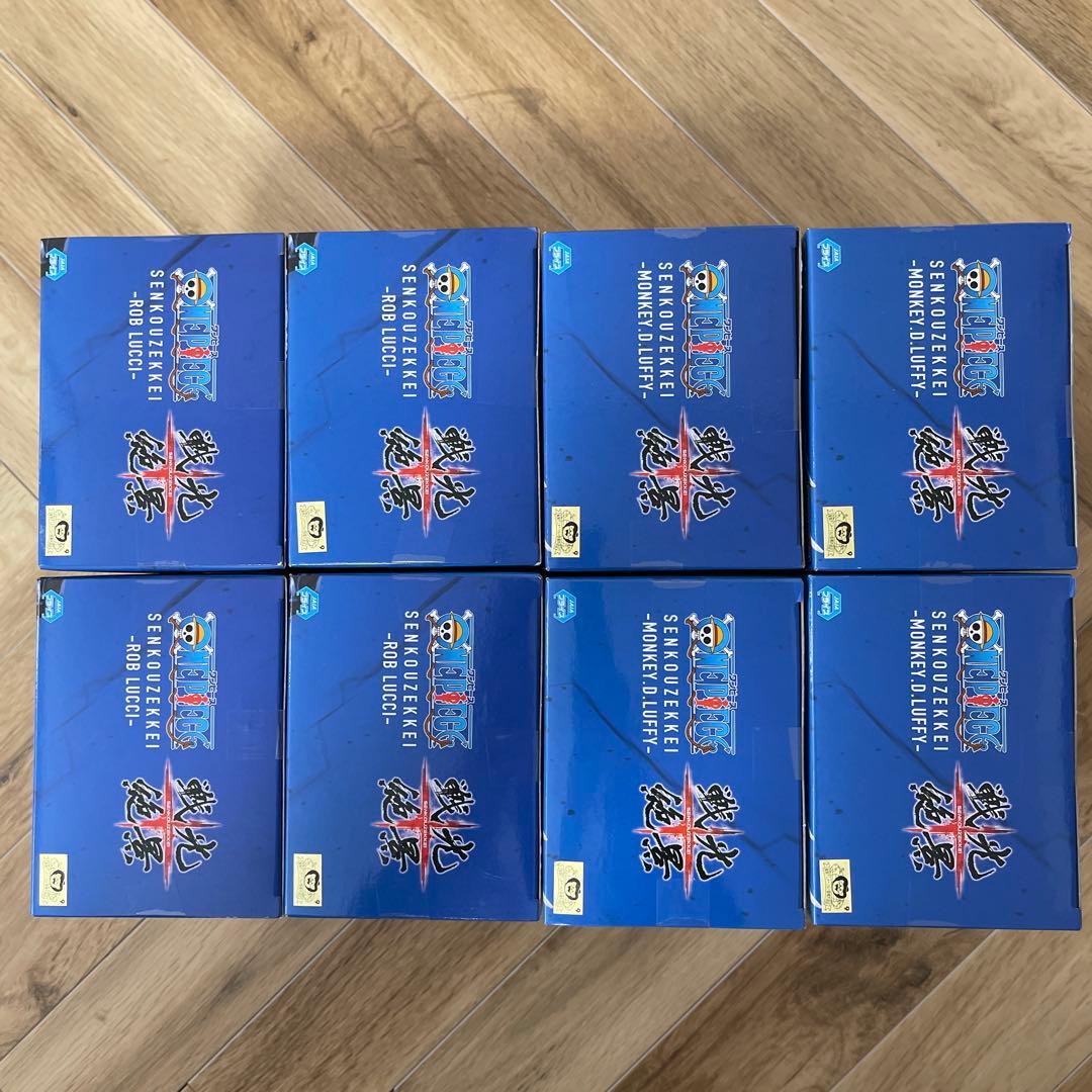 ONE PIECE 戦光絶景 フィギュア 8個セット ギア5 ニカ