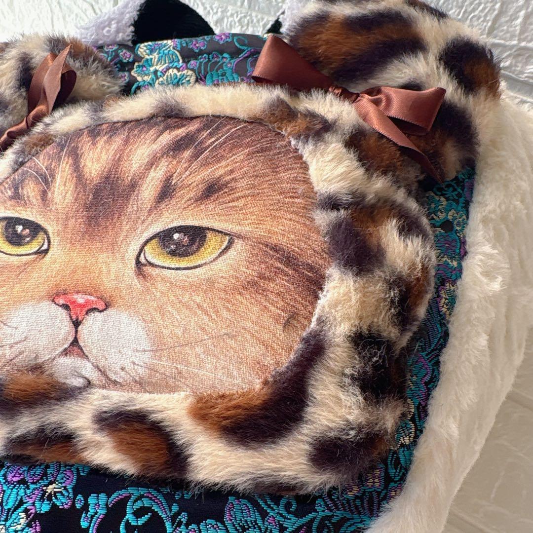 牡*定様 コヤンイサムチョン　トートバッグ　たっぷり　大きめ　ヒョウ柄