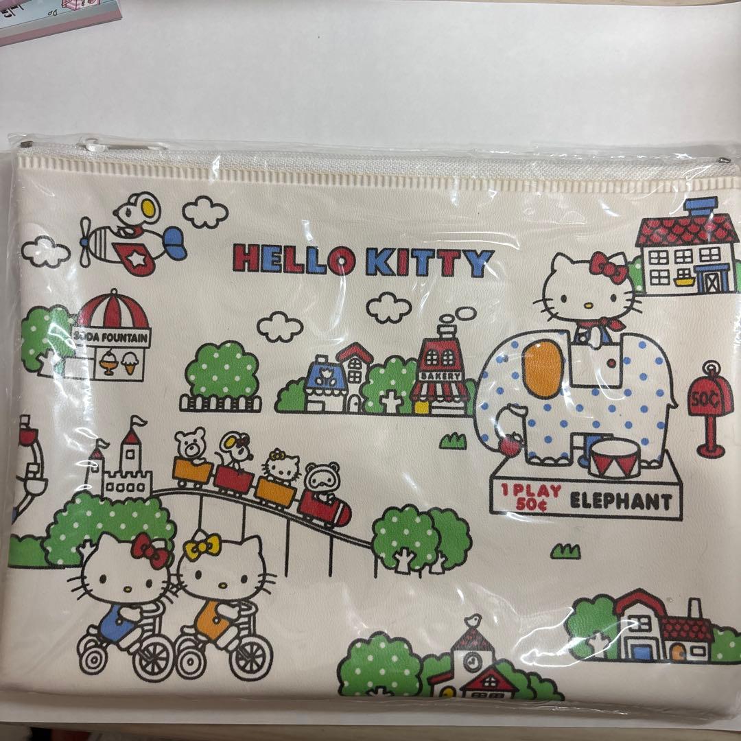 レア商品】ハローキティ ポーチ 2点セット 平成レトロ - メルカリ