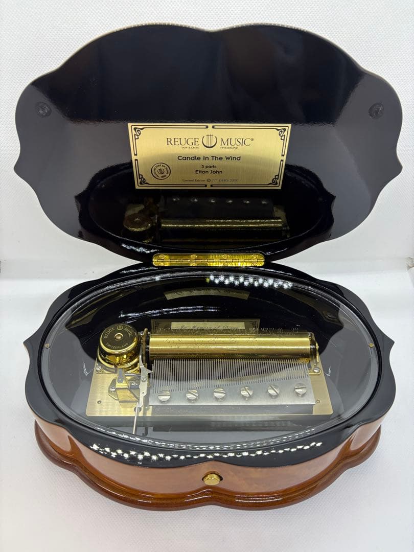 リュージュ　REUGE オルゴール ダイアナ姫 メモリアル