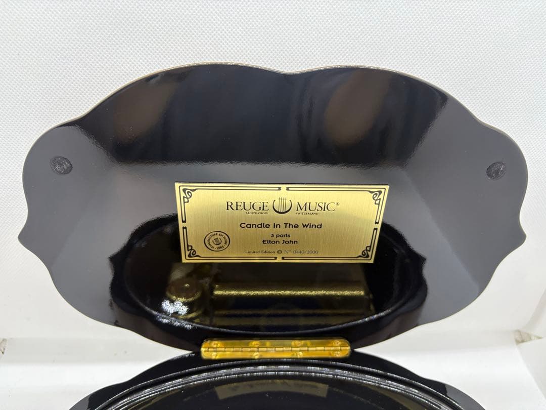 リュージュ　REUGE オルゴール ダイアナ姫 メモリアル