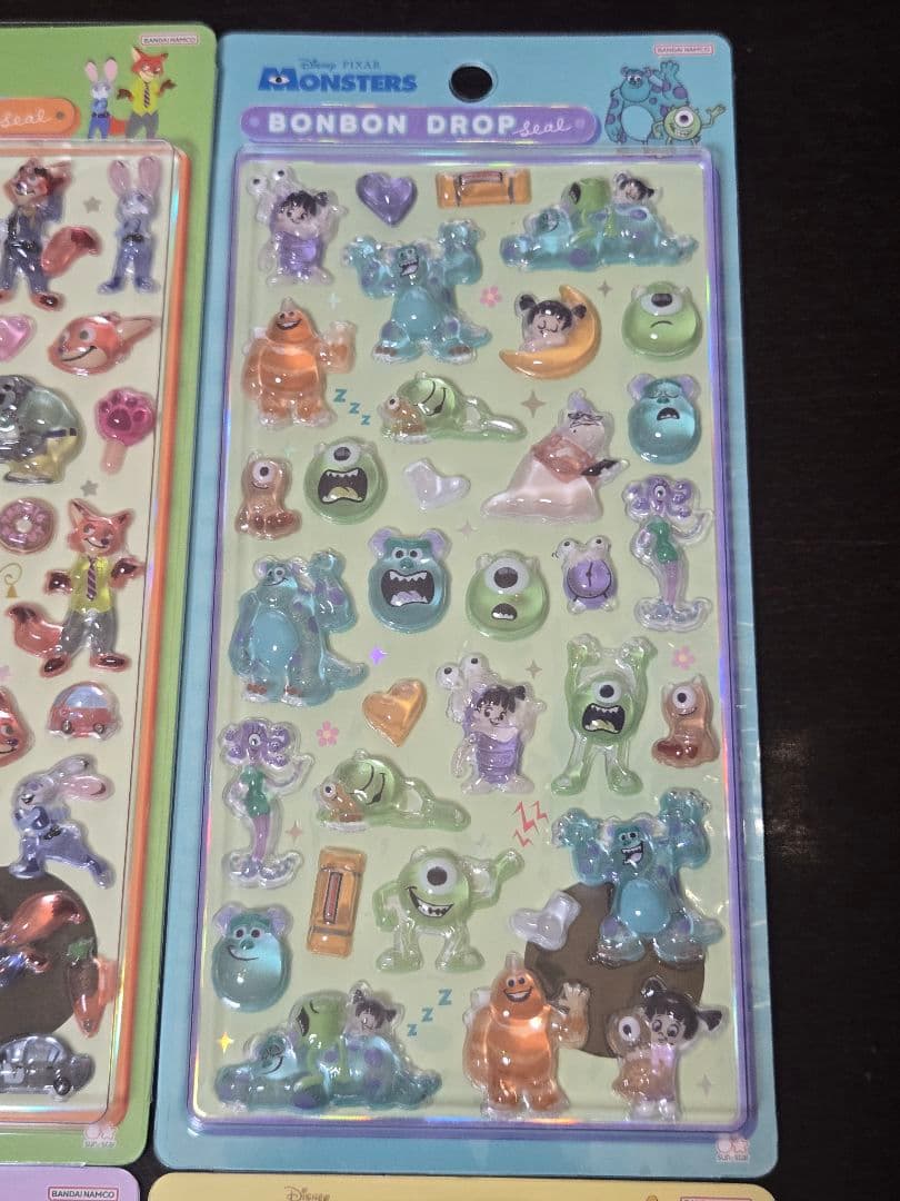 正規品ボンボンドロップ　ディズニー　ズートピア　モンスターズインク　スヌーピー