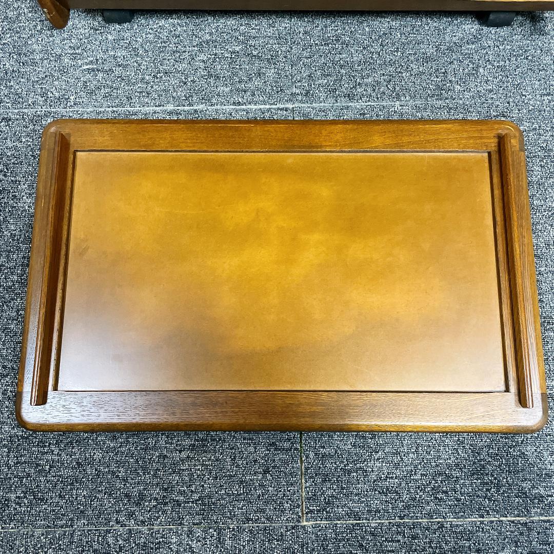 カリモク　木製ワゴン　キッチンワゴン　アンティーク　ヴィンテージ