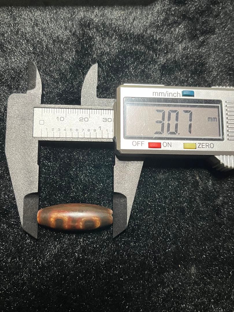 開光済☆ 雙天地天珠　希少