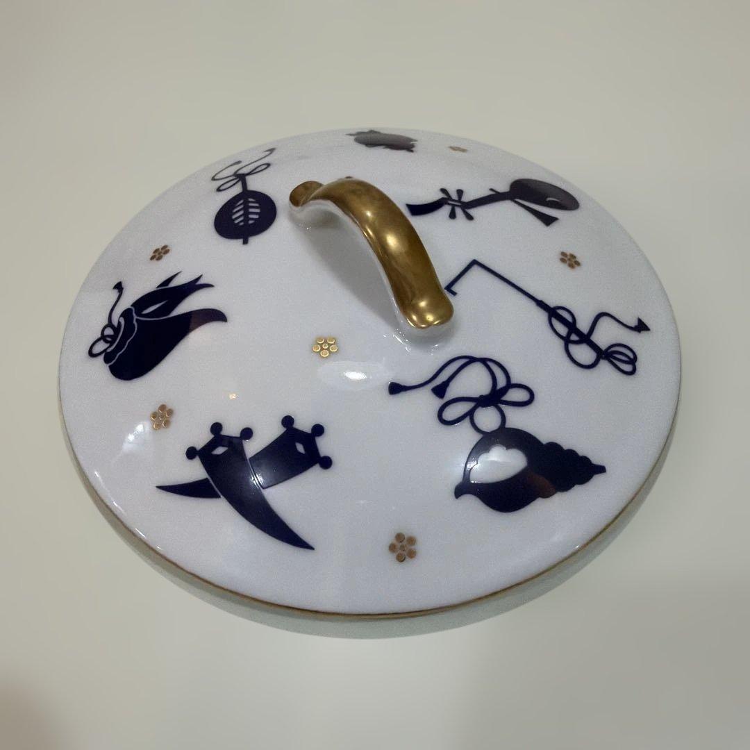 其泉窯 重箱 二段重 金彩 縁起物 有田焼 和食器 Arita Kisen - メルカリ