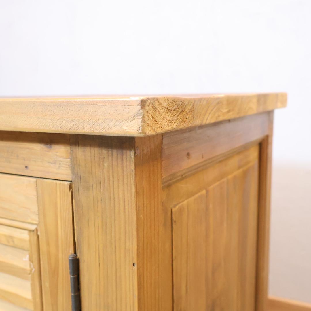 クラッシュゲート 古木材 LUCE サイドボード キャビネット インダストリー