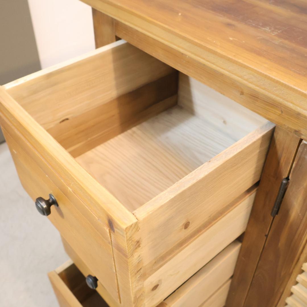 クラッシュゲート 古木材 LUCE サイドボード キャビネット インダストリー