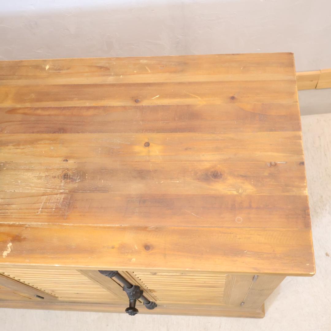 クラッシュゲート 古木材 LUCE サイドボード キャビネット インダストリー