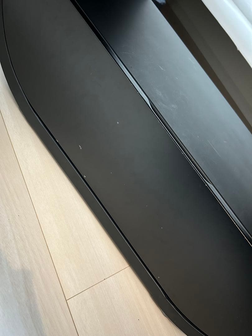 【売り切り希望！！】セラミック天板　センターテーブル（ホワイト×ブラック）