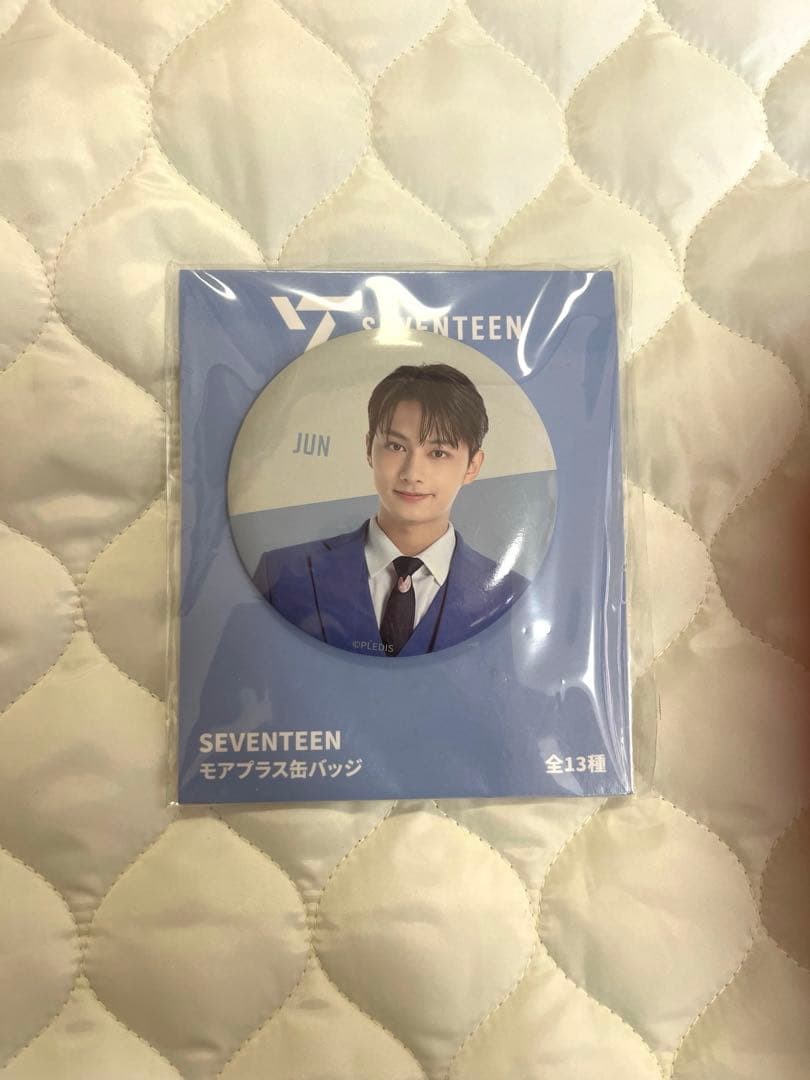 SEVENTEEN ジュン 缶バッジ SEGA - メルカリ