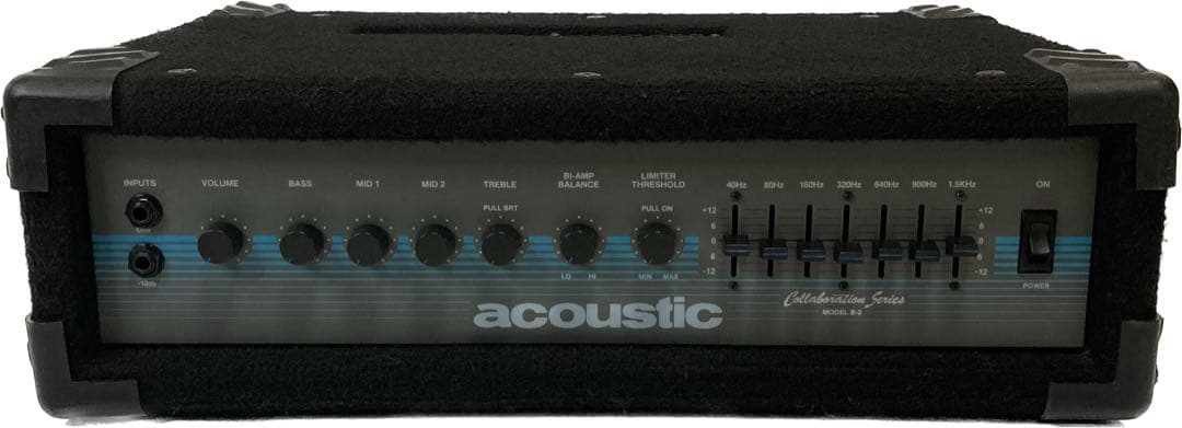 希少 acoustic MODEL B-2 ベースアンプヘッド 220W - メルカリ