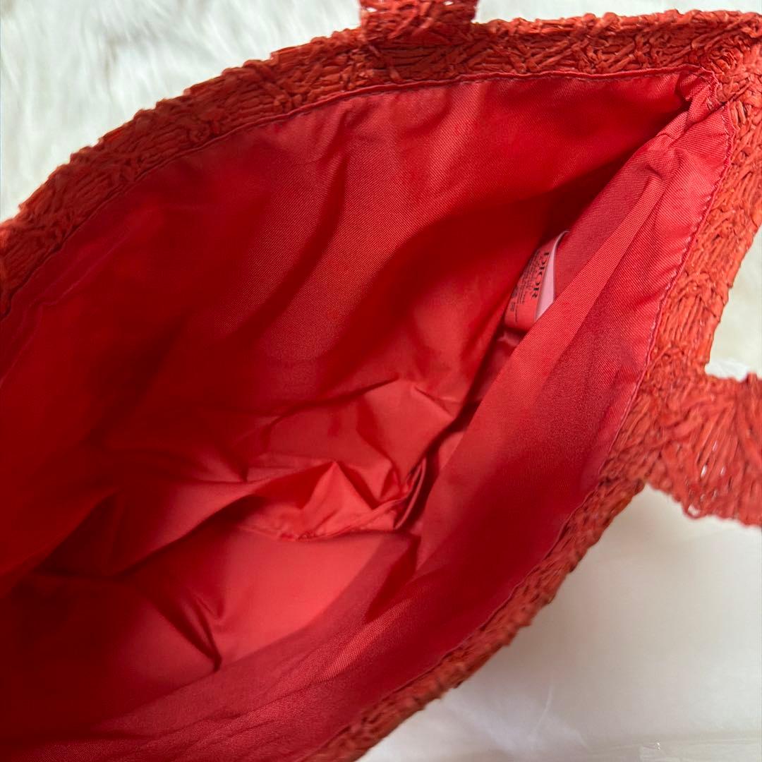 ディオール ノベルティ ストロー トートバッグ - メルカリ