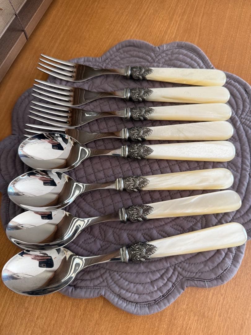 EME （エメ ） ナポレオン　カトラリー セットパール