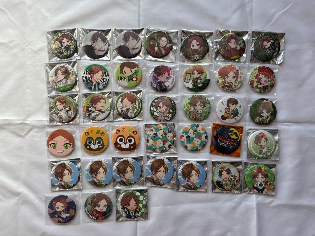 うらたぬき 缶バッジ まとめ売り① - メルカリ