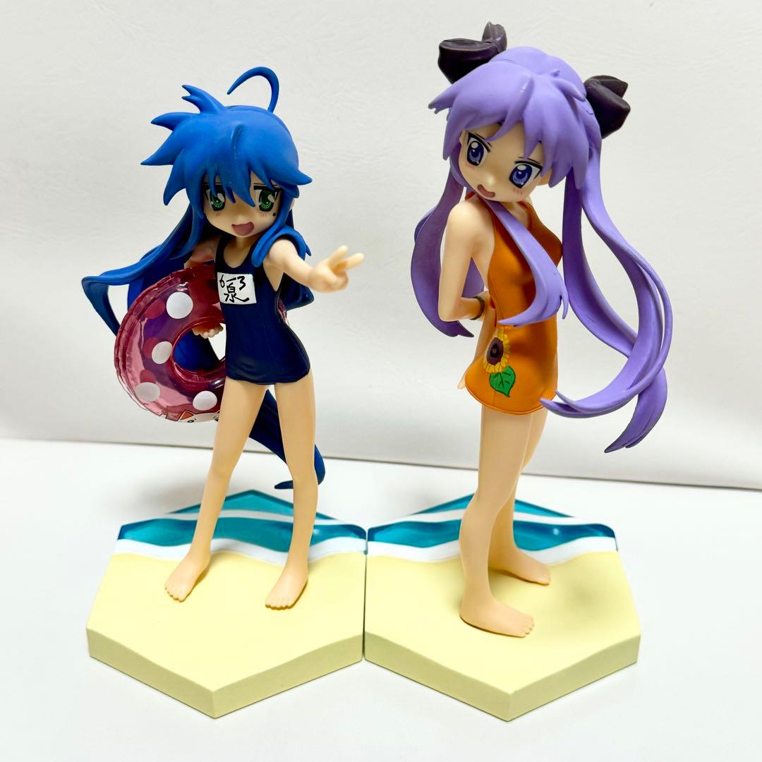 らき☆すた エクストラサマービーチフィギュア 泉こなた 柊かがみ 水着