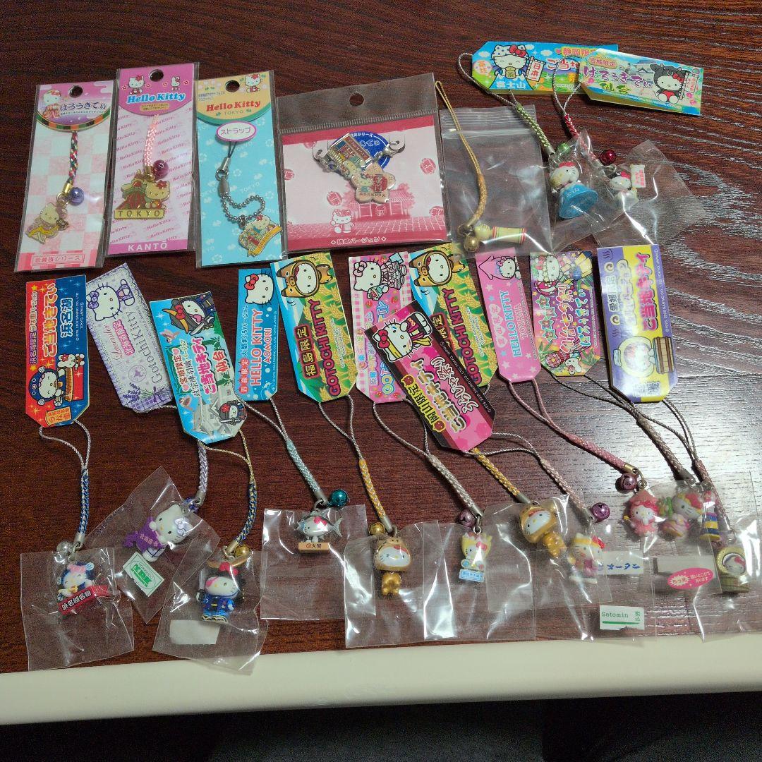 ハローキティ ストラップ 根付63点