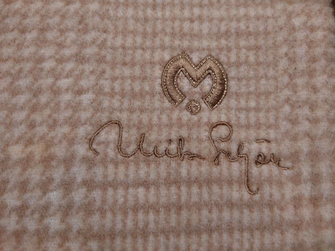 ミラショーン　毛布　ウール85%　カシミヤ15%