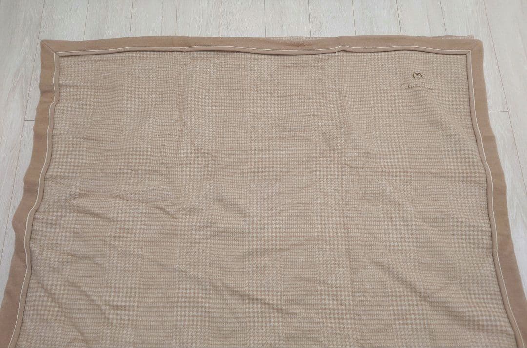 ミラショーン　毛布　ウール85%　カシミヤ15%