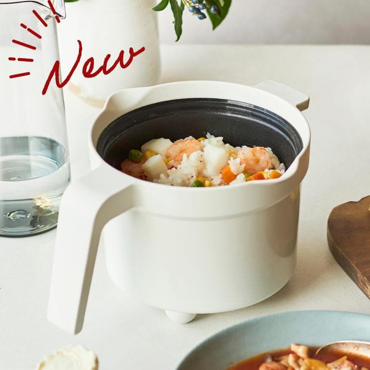 【新品未開封】レンジメート マグポット　ホワイト