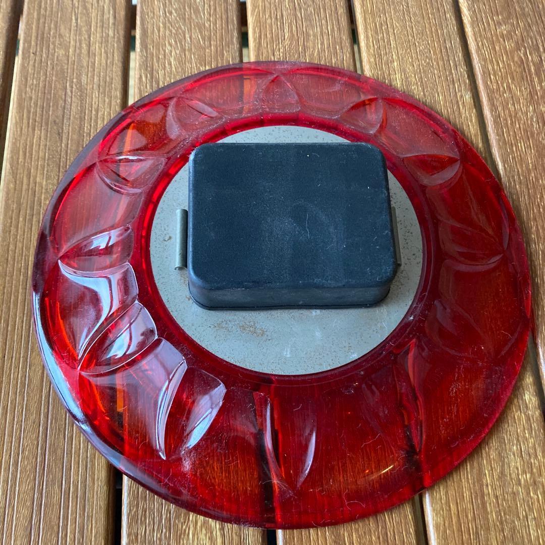 希少 ジェコー jeco ノリタケ クォーツ 壁掛け時計 ガラス製 車イラスト