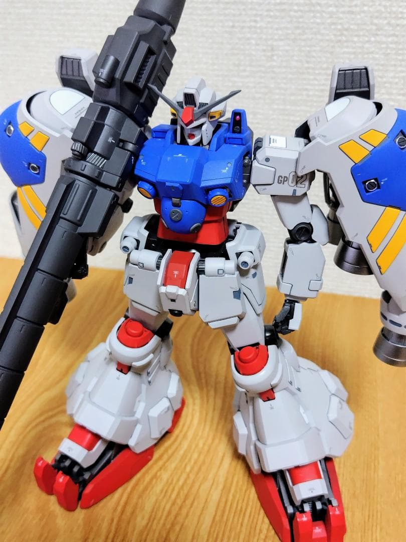 ジャンク品 MG 1/100 ガンダム試作2号機 サイサリス 塗装済み完成品MG 1/