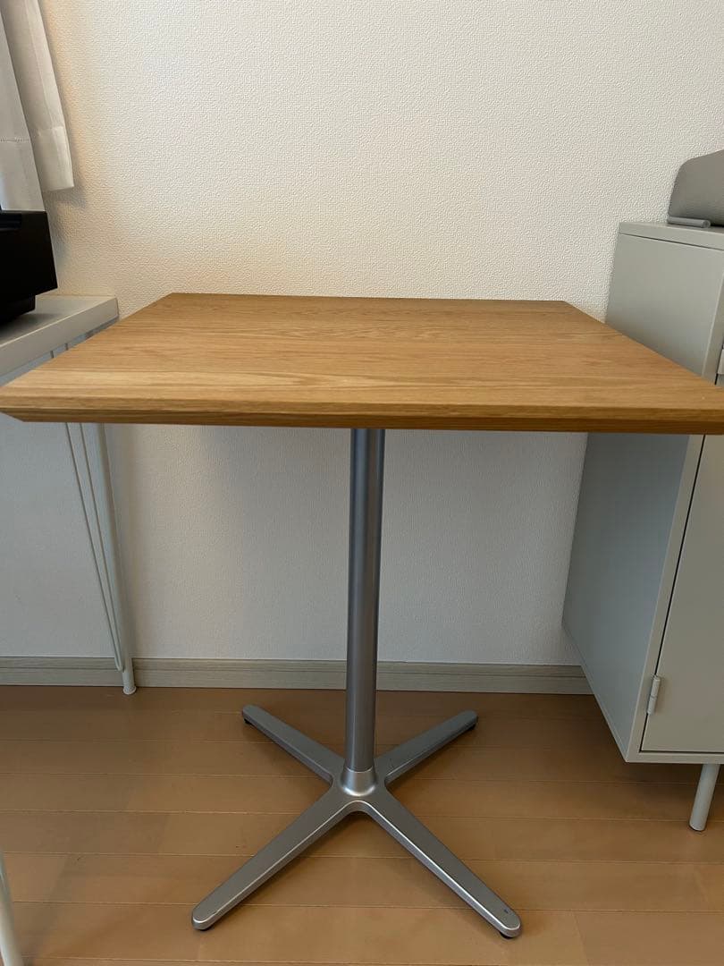 BetterLife&Vibes 60cm×60cm カフェテーブル 無垢オーク