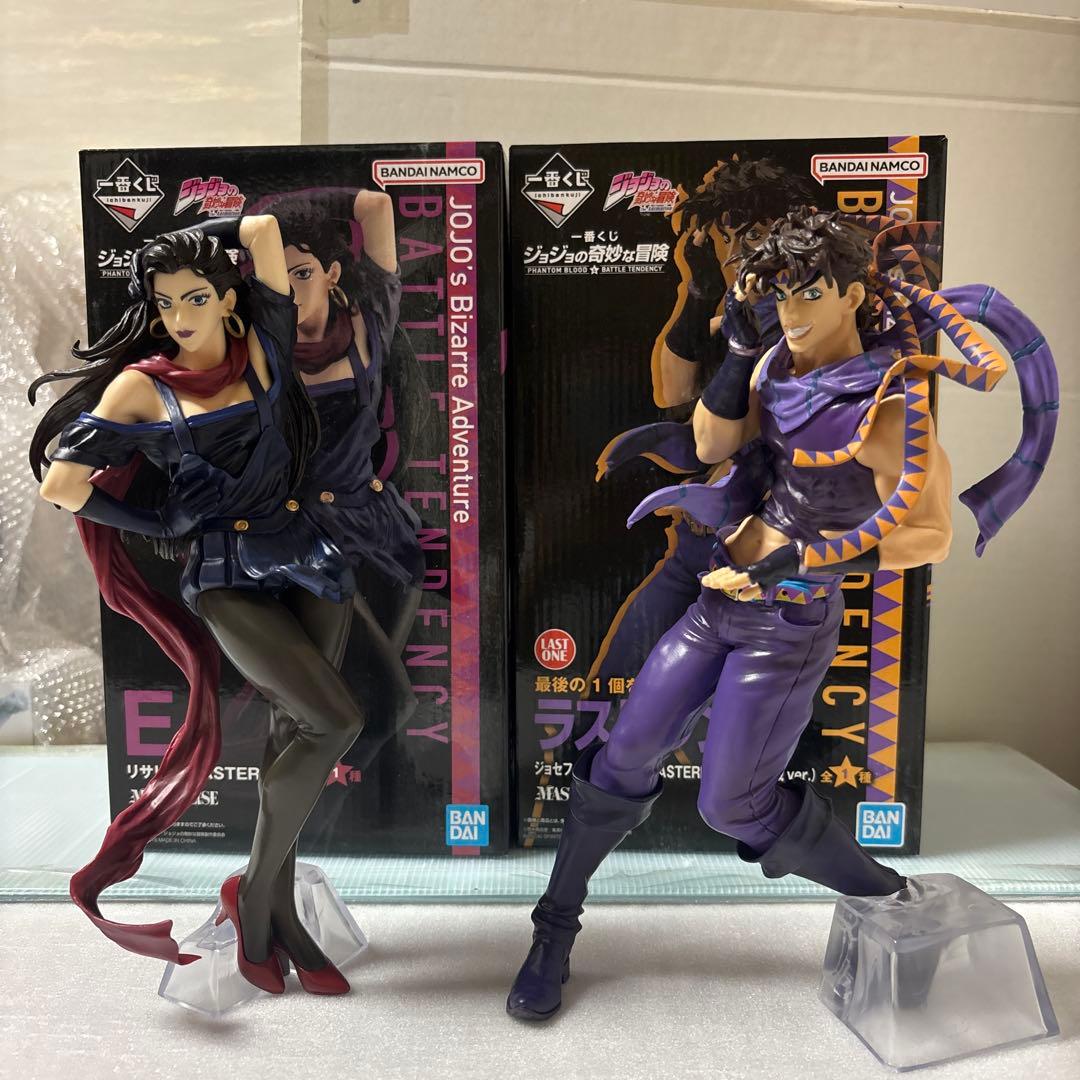一番くじ ジョジョ リサリサE賞 ジョセフジョースター ラストワン 2体