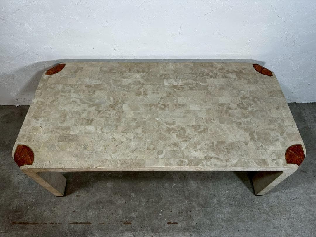 メーカー不明 大理石風センターテーブル センターテーブル テーブルRWcen32