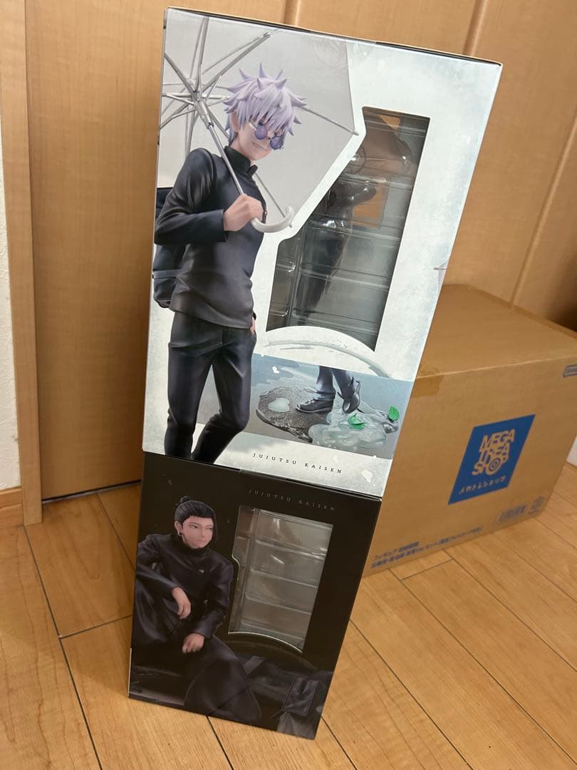 呪術廻戦 五条悟 夏油傑 高専ver メガハウス フィギュア 傘