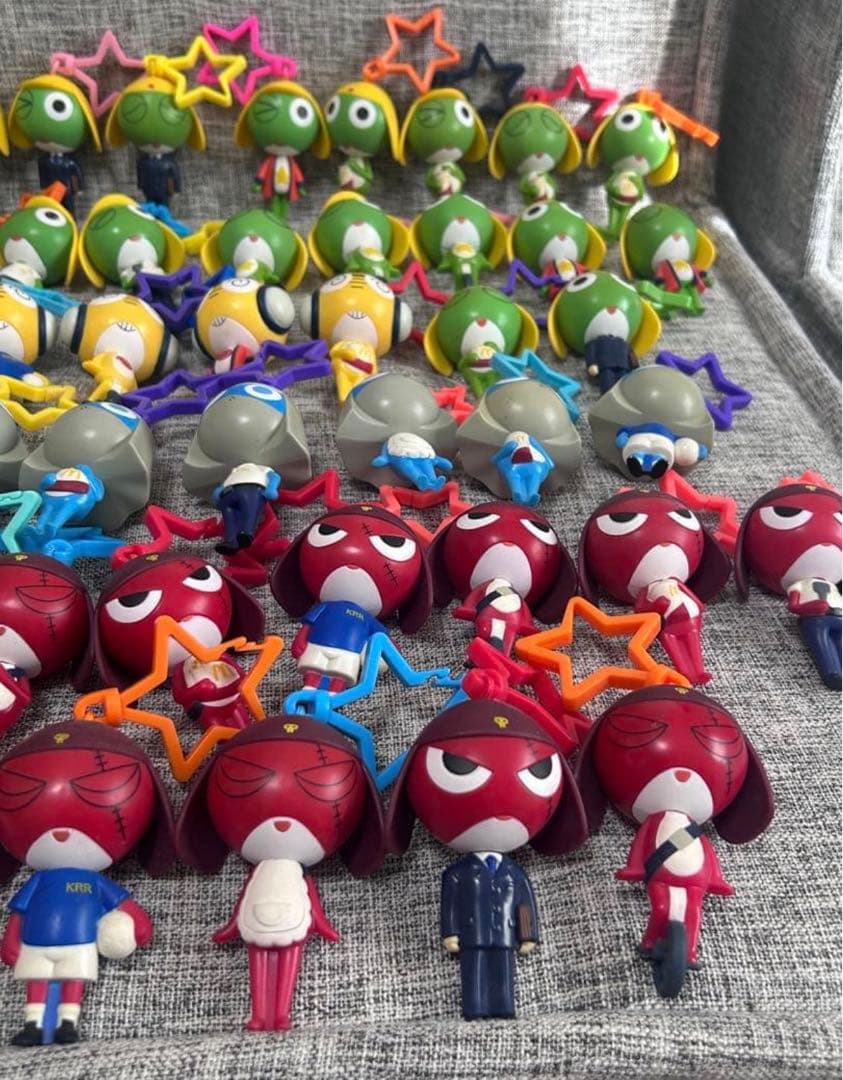 ケロロ軍曹マクドナルドフィギュア計62体　バラ売り不可