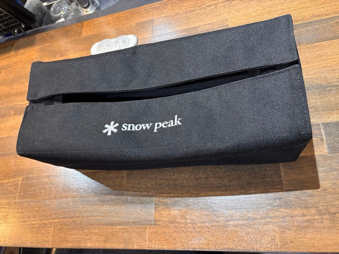 限定品！スノーピーク　雪峰祭　ステンボックスハンガーティッシュケース　おまけ付き