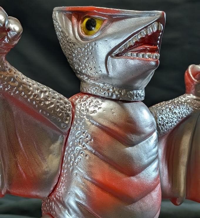 宇宙ギャオス（マルサン）電撃怪獣大作戦ソフビフィギュア