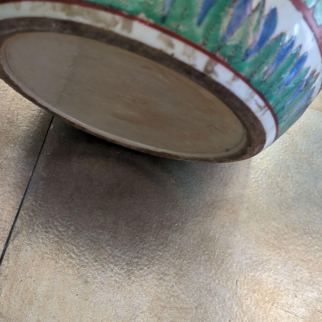 骨董 火鉢 古伊万里 十錦手 色絵 鉢カバー 陶器 メダカ 金魚 - メルカリ